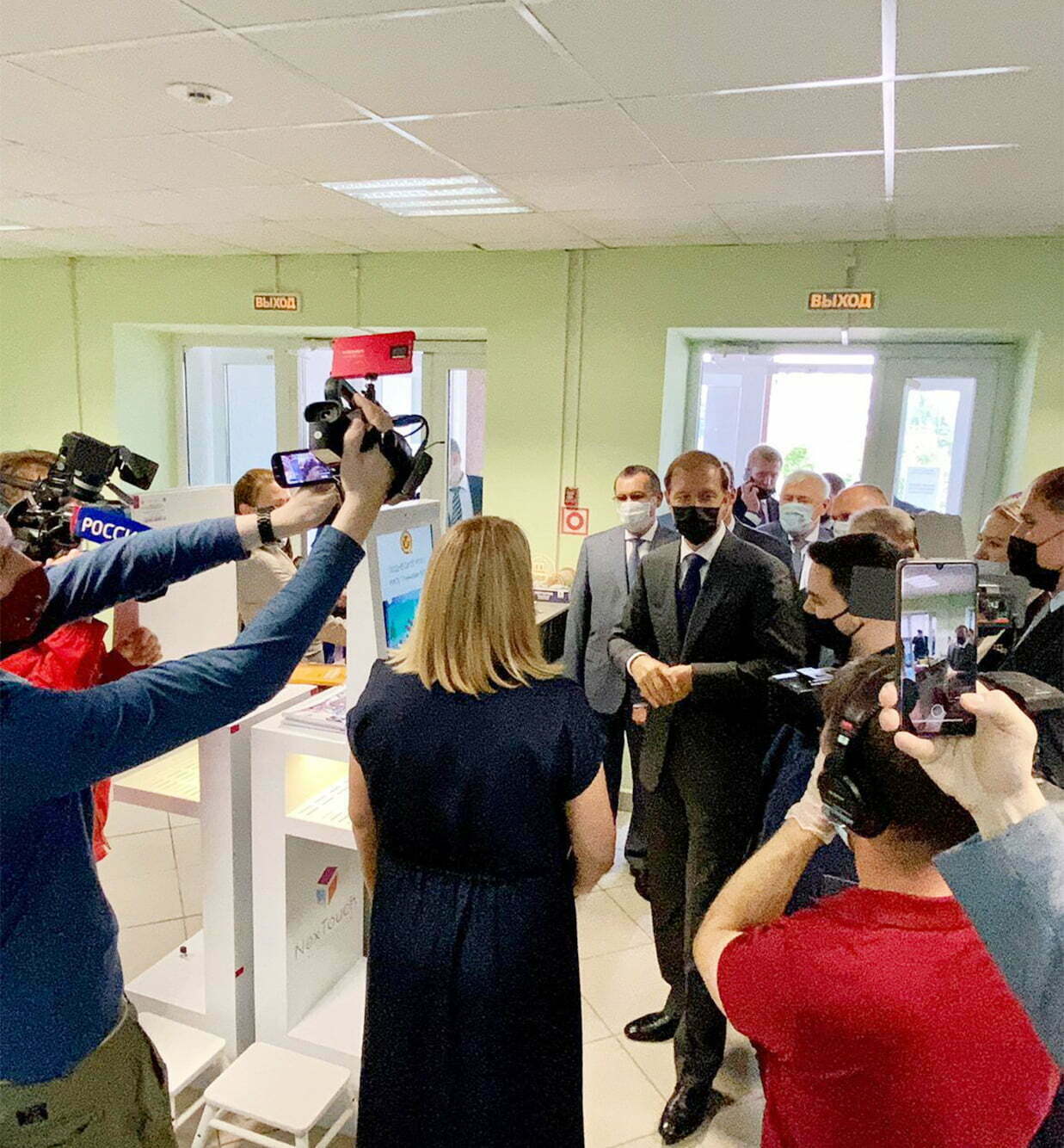 Денис Мантуров на открытии школы в Чебоксарах
